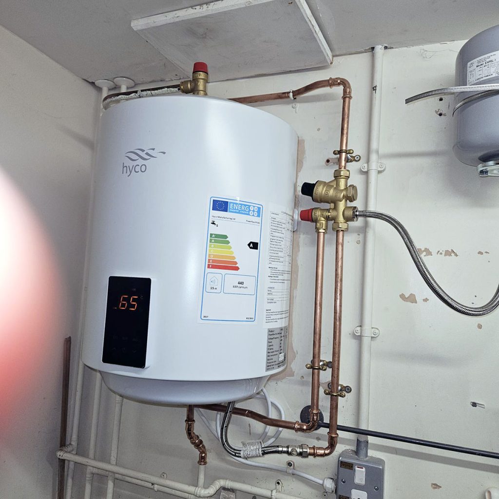 Boiler installation by Total Heating Solutions at St James Primary School Salter Lane Leyland early 2026